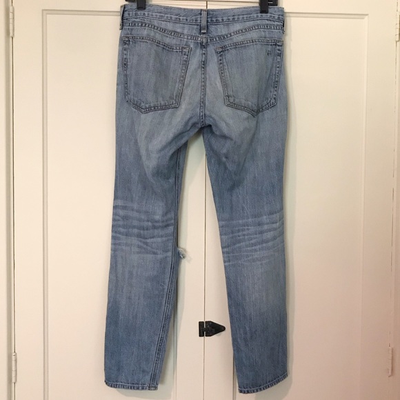rag & bone Distressed Boyfriend Jeans - Picture 4 of 9